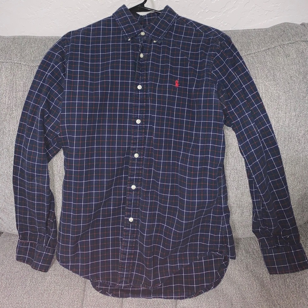 Polo Ralph Lauren long sleeve button-up. Medium.